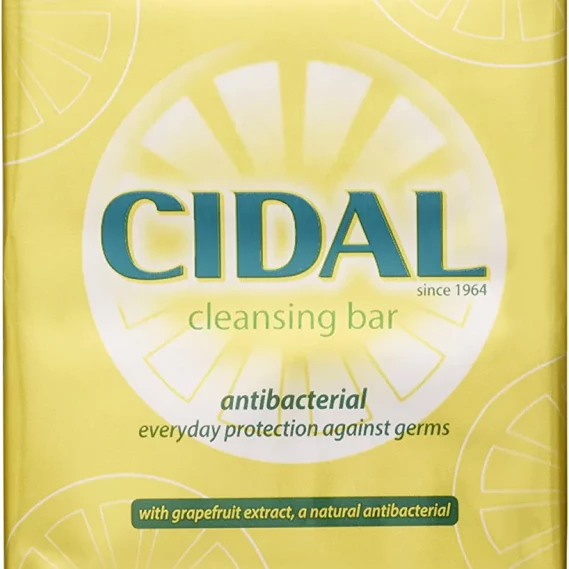 Cidal Natural Antibacterial Soap - Pack of 2x125g