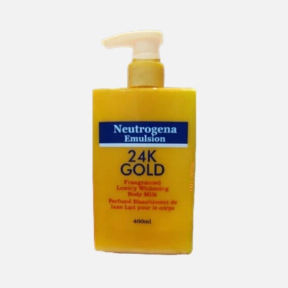 Neutrogena Emulsion  24K GOLD  Lotion 400ml