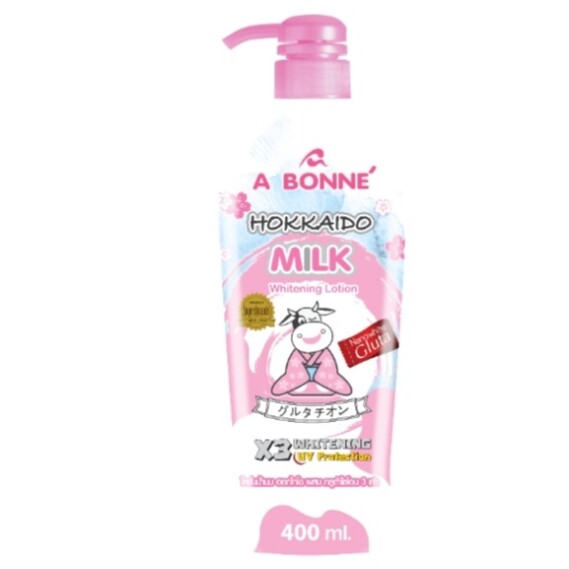 A BONNE’ HOKKAIDO MILK WHITENING LOTION 400ML