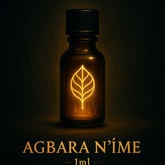 Agbara N’ime: Sacred Ehi Leaf Spiritual Oil 1ml