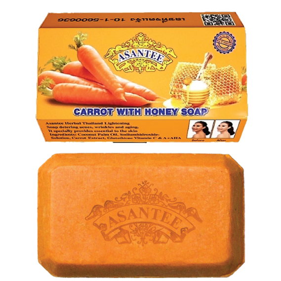 Asantee Carrot with Honey Soap