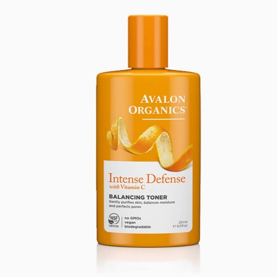 Avalon Organics Intense Defense Balancing Toner, 8.5 oz.