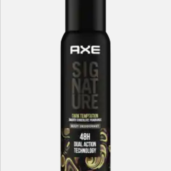 AXE SIGNATURE DARK TEMPTATION LONG LASTING NO GAS BODY DEODORANT FOR MEN 154 ML