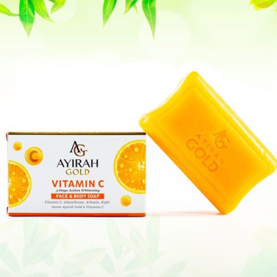 Ayirah Gold Vitamin-C in Face and Body Soap 180g