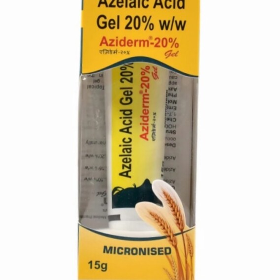 AZIDERM AZELAIC ACID GEL 20% TUBE 15G