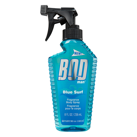 Bod Man Blue Surf Body Spray 8 oz.