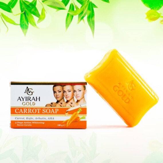 Ayirah Gold Carrot Soap 180g