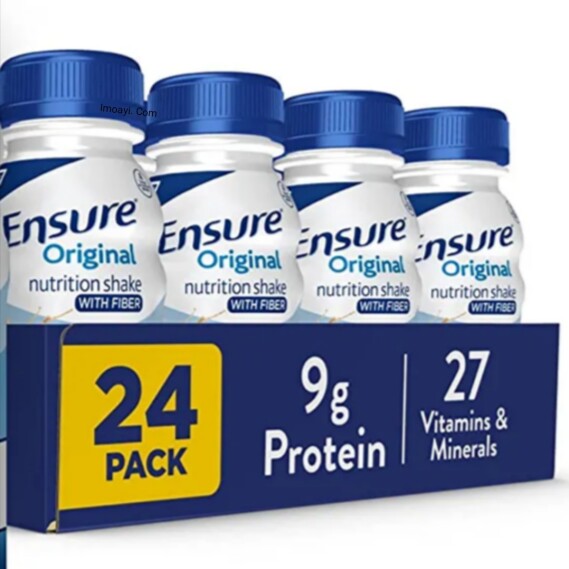 Ensure Original Nutrition Shake, Vanilla, (Pack of 24)