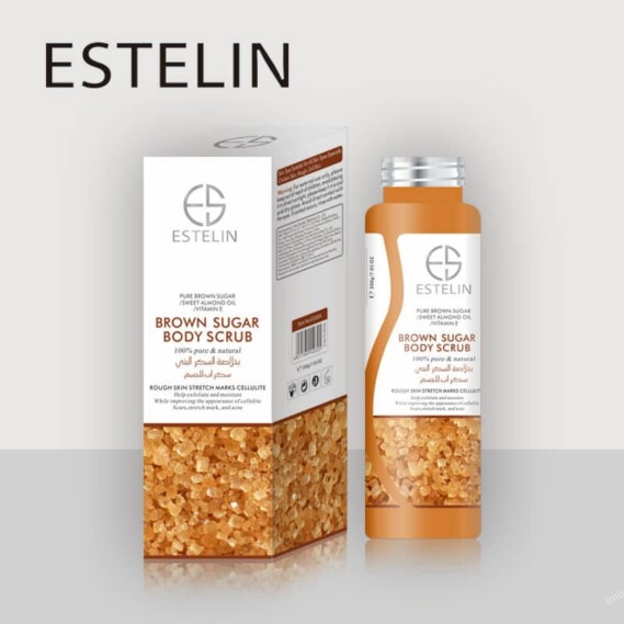 ESTELIN Brown Sugar Body Scrub 200G