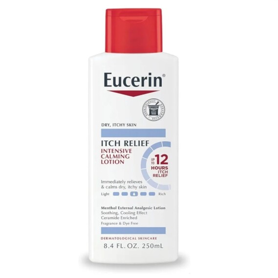 Eucerin Itch Relief Intensive Calming Body Lotion  8.4 Fl Oz Bottle