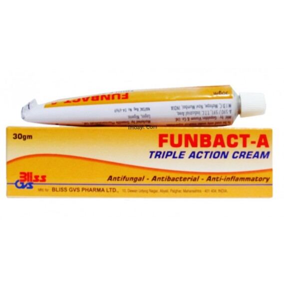 Funbact-A Triple Action Cream 30g