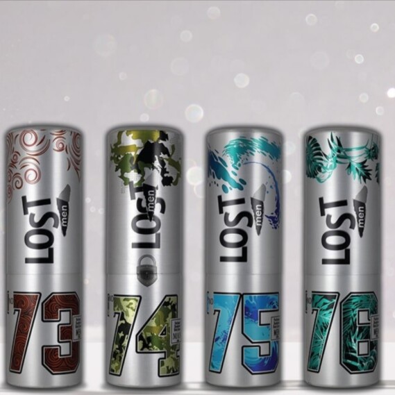 Lost Deodorant Spray × 4pcs