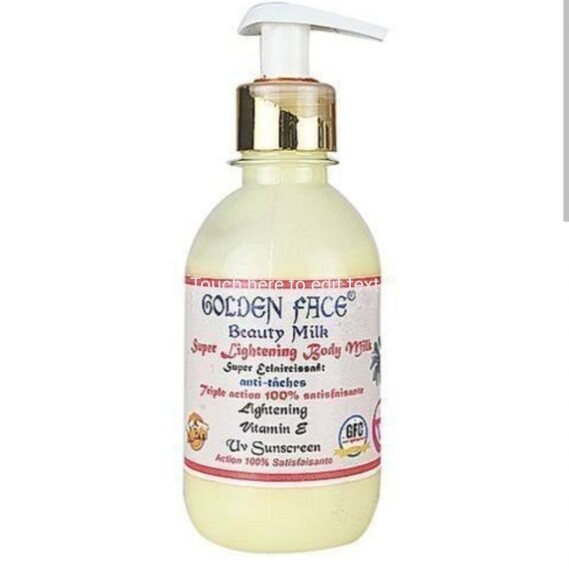 GOLDEN FACE Beauty Milk Super Lightening Lotion