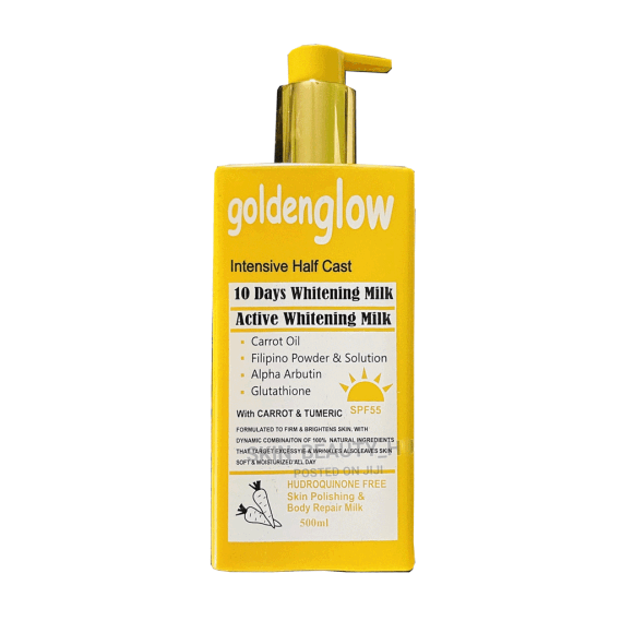 Golden Glow Intensive Half Cast 10 Days Whitening Milk 500ml