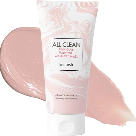 Heimish All Clean Pink Clay Purifying Wash-Off Mask 150g