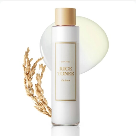 I'm from Rice Toner, Milky Toner 77.78% Korean Rice, Glow Essence with Niacinamide, 5.07 Fl Oz