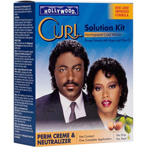 Hollywood Curl Cold Wave Perm Kit