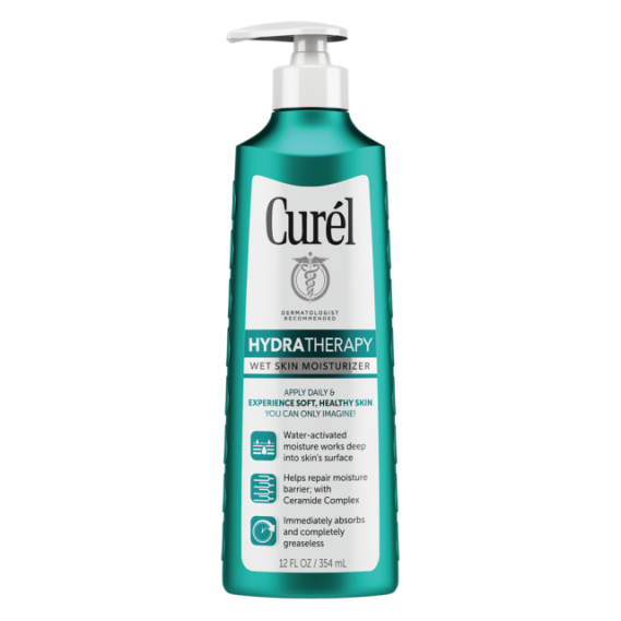 CUREL HYDRA THERAPY WET SKIN MOISTURIZER FOR DRY AND EXTRA-DRY SKIN