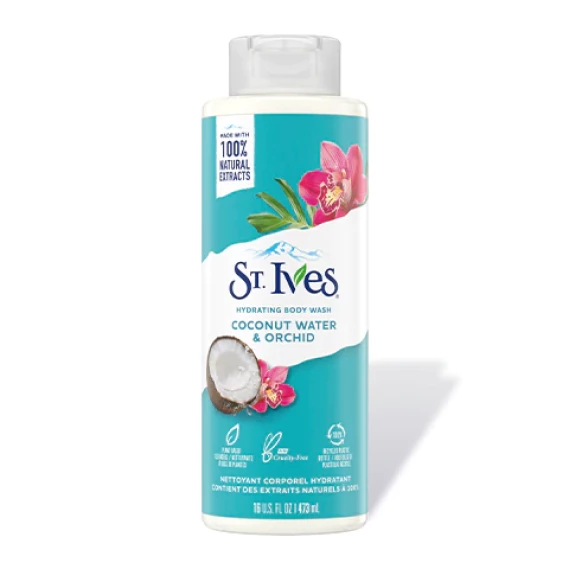 ST IVES HYDRATING BODY WASH COCONUT WATER AND ORCHID