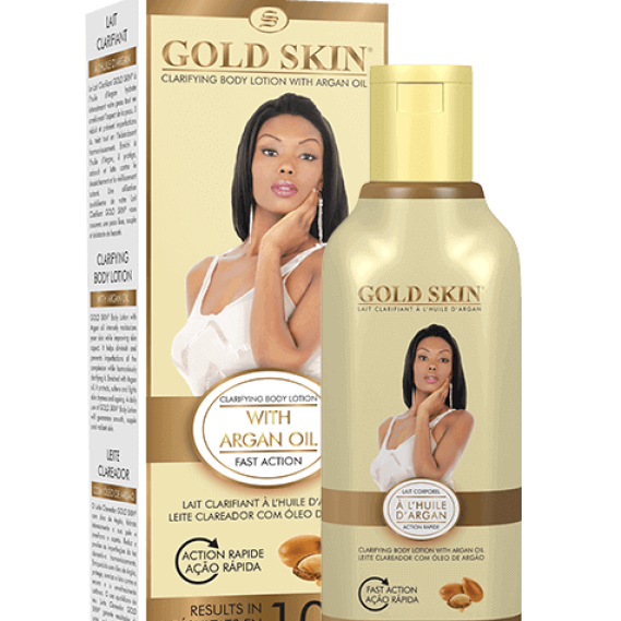 GOLD SKIN Clarifying Body Lotion with Argan Oil 250ml