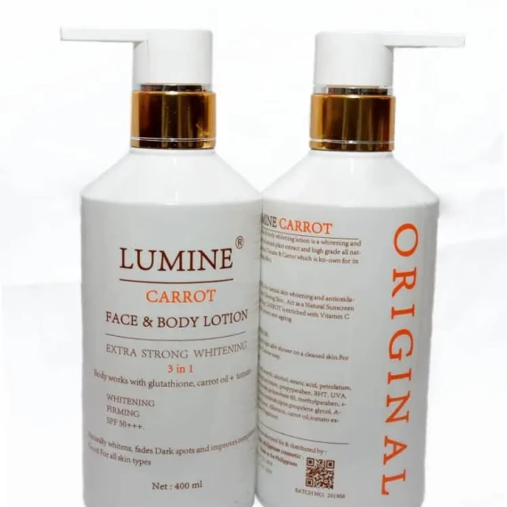 Lumine Face and Body Carrot Lotion 400ml