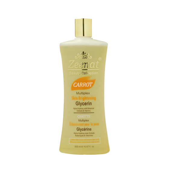 Zeenat Carrot Skin Brightening Glycerin 500 ml