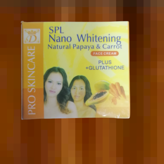Spl Nano Whitening Natural Papaya & Carrot Face Cream 15g