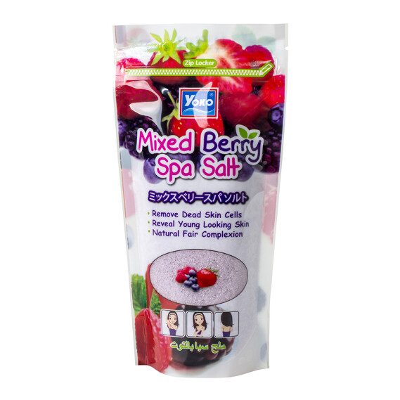 YOKO MIXED BERRY SPA SALT 300 g.