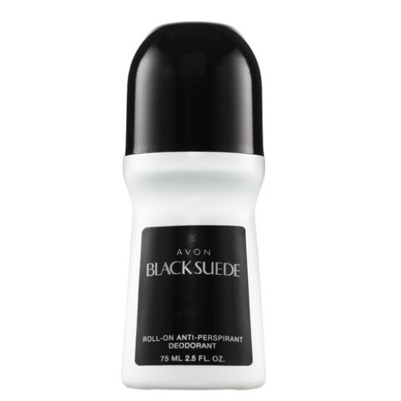 Avon Black Suede Roll-On Antiperspirant Deodorant