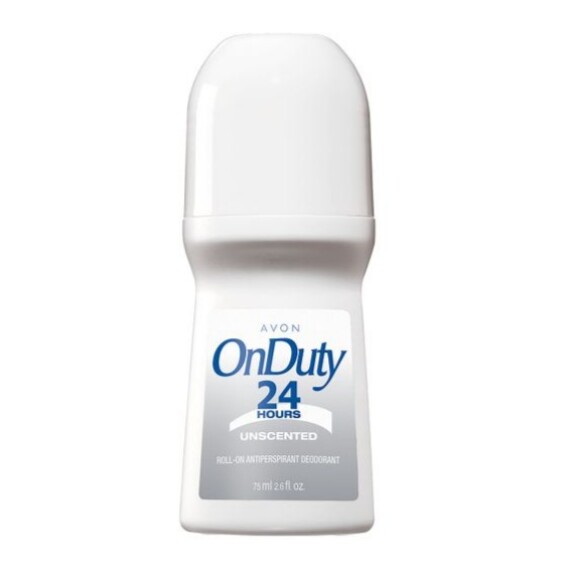 Avon On Duty Unscented Roll-On Antiperspirant Deodorant