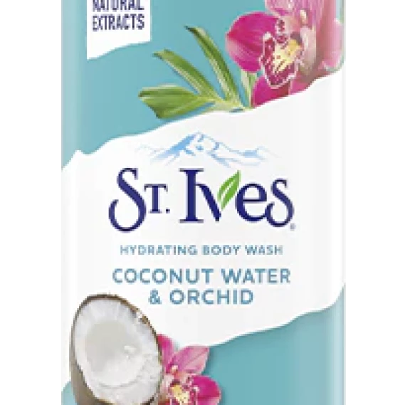 ST.IVES HYDRATING BODY WASH COCONUT WATER AND ORCHID 650ML