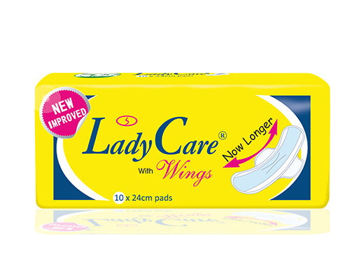 LadyCare with Wings Pad
