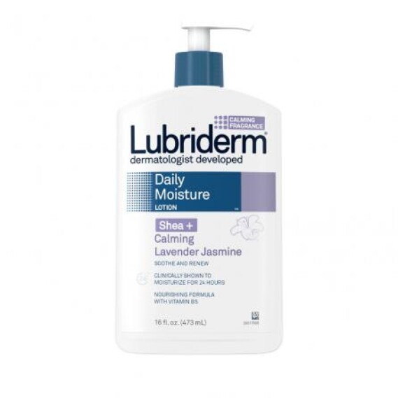 Lubriderm Daily Moisture Lotion Shea + Calming Lavender Jasmine