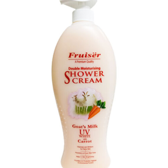 Fruiser Double Moisturising Carrot Shower Cream 1000ml