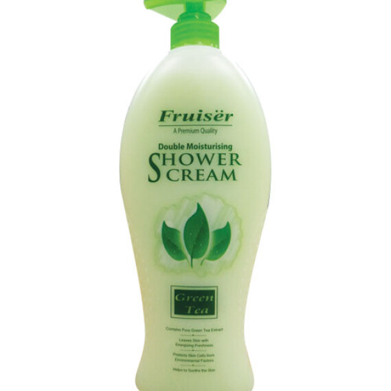 Fruiser Double Moisturising Green Tea Shower Cream 1000ml