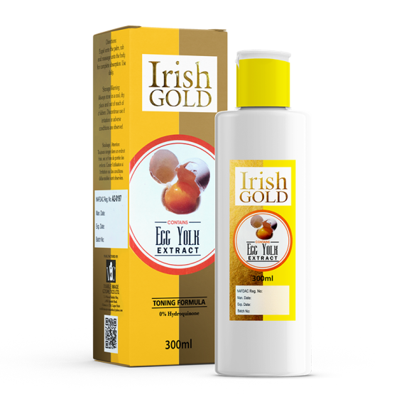 Irish Gold Egg Yolk Extract Lotion 300ml