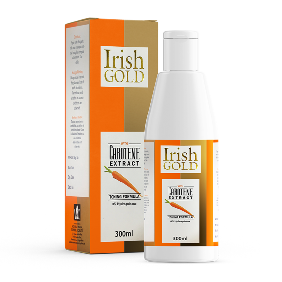 Irish Gold With Carotene Extract – Toning Formula 300ml