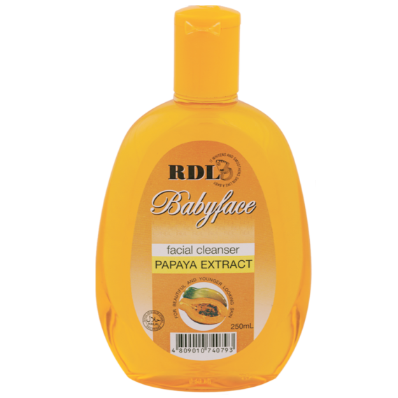 RDL Babyface Facial Cleanser Papaya Extract 250ml