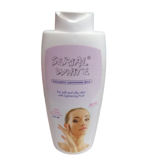 SERIAL WHITE EXCLUSIVE LIGHTENING MILK LOTION 450ML