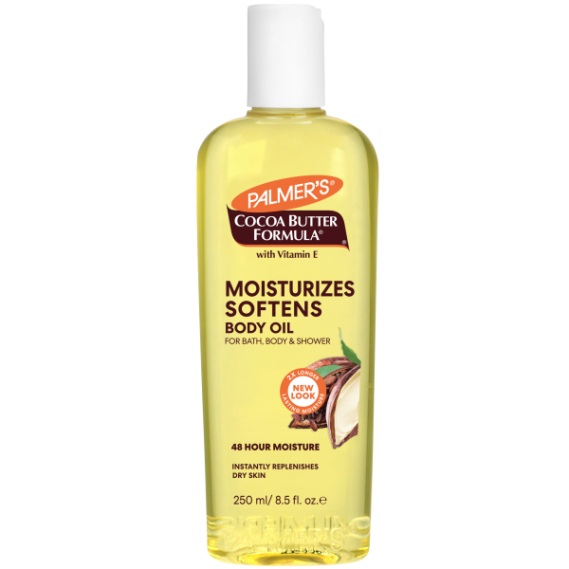 Palmer's Moisturizing Body Oil combines Cocoa Butter and Vitamin E with Soybean 250ml