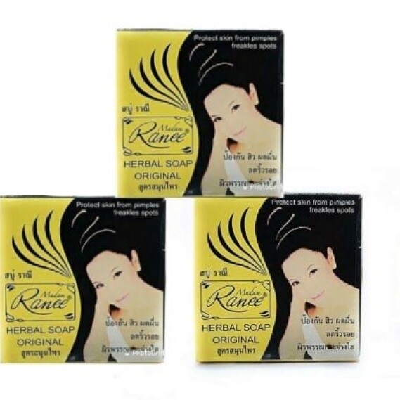 Madam Ranee Herbal Original Soap ×3pcs