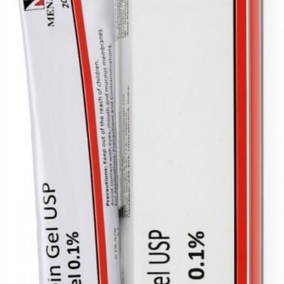 Menarini Tretinoin A-Ret 0.1% Gel Vitamin Tube 20g