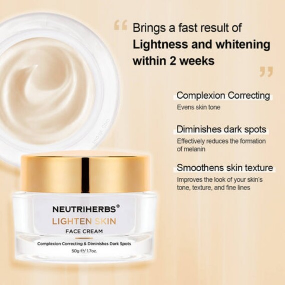 NEUTRIHERBS LIGHTEN SKIN COMPLEXION CORRECTING FACE CREAM 50G