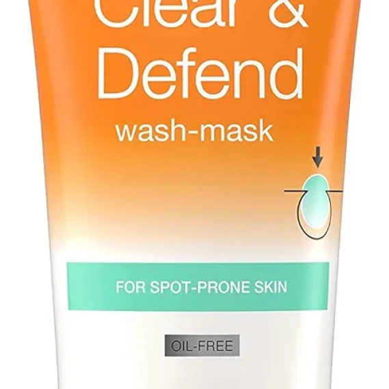 Neutrogena Clear & Defend Wash-Mask, For Spot Prone Skin 150ml