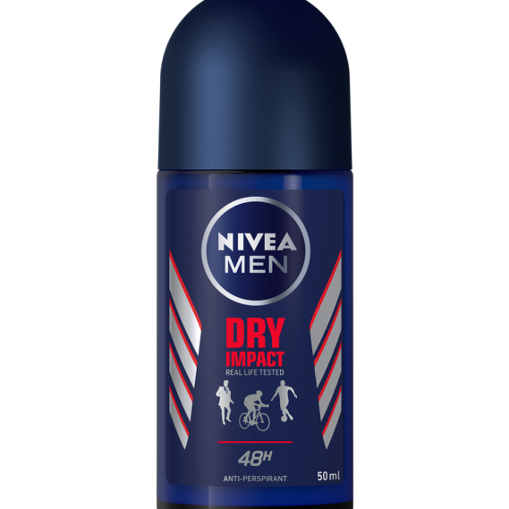 NIVEA DEODORANT  DRY IMPACT ROLL-ON 50ML