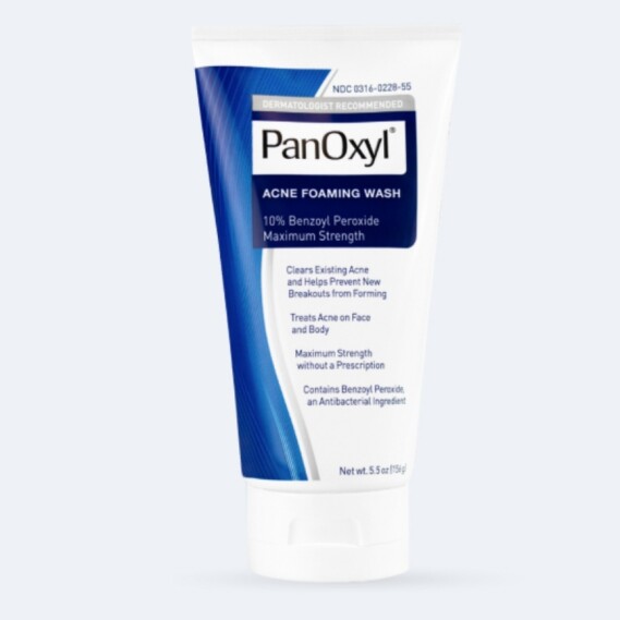 PanOxyl 10% benzoyl peroxide Acne Foaming Wash 5.5 oz