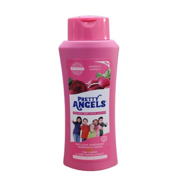 Pretty Angels Body Lotion with Pink Carrot & Rose Flower Extracts 400ml