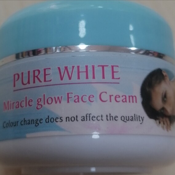 PURE WHITE  Miracle glow Face Cream