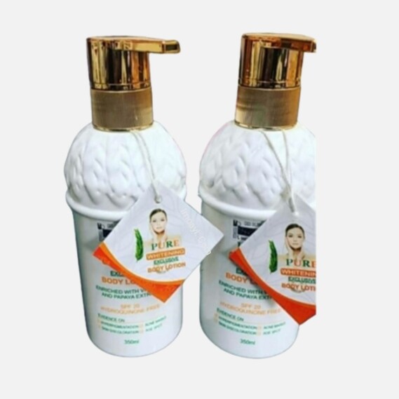 PURE  WHITENING  EXCLUSIVE  BODY LOTION 350ML