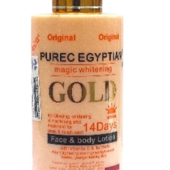 Purec Egyptian Magic Whitening Gold Lotion  300ml